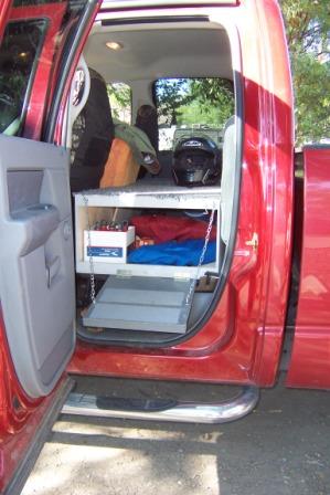 An RV Dog Deck to Improve the Utility of the Truck