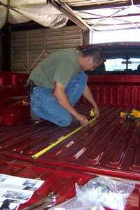 measuring for a B  W Turnover Ball