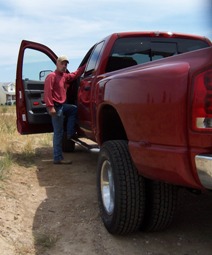 running boards make stepping in easy