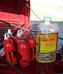 MSR Fuel bottles