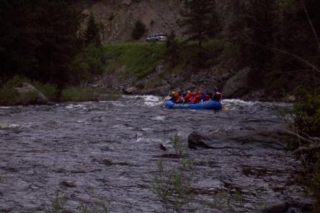 rafting the poudre river