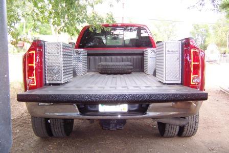 Truck Tool Boxes installed