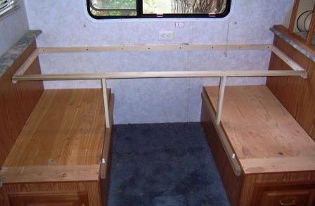 Creating an RV Desk out of an RV Dinette
