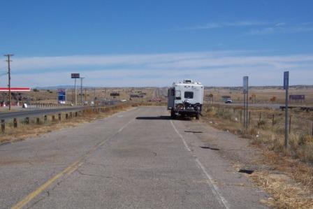 Lunch break on Rt 66