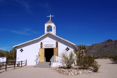 Crooked Creek Church at Old Tucson