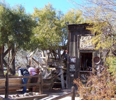 Old Tucson Gold Panning