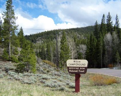 Willow Campground Medicine Bow National Forest