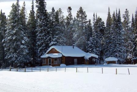 Cabin in the Snowy Range