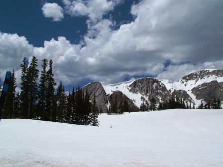 Late WInter on top of Snowy Range Pass