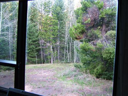 desk view in Willow Camp