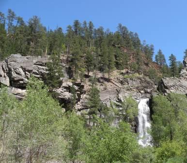 Spearfish Canyon Waterfall