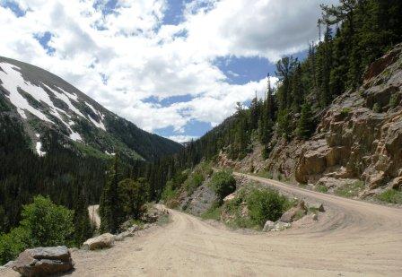 Fall River Road Switchback