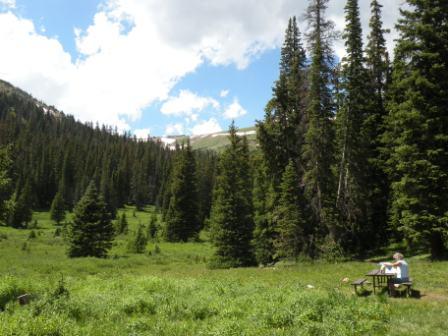 Pic Nik Spot in Rocky Mountain National Park