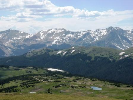 High in Rocky Mountain National Park