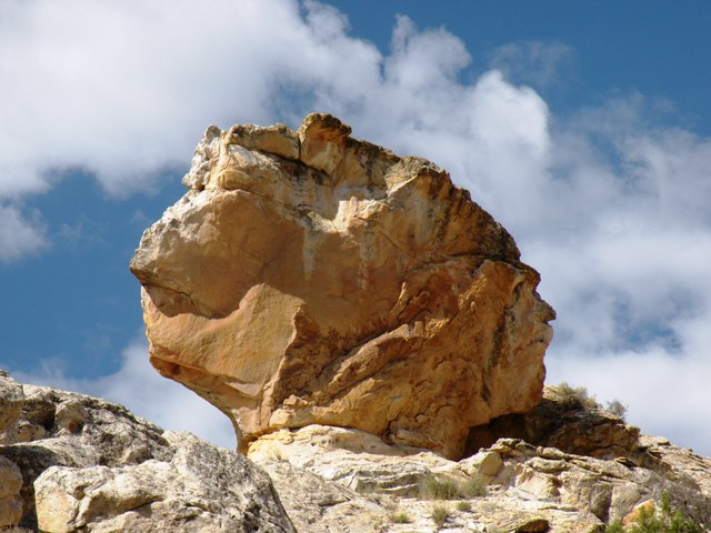 Two Faced Rock in Dinosaur National Monument