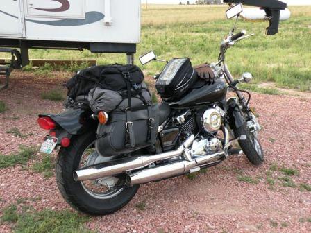 Yamaha V Star Loaded for Yellowstone