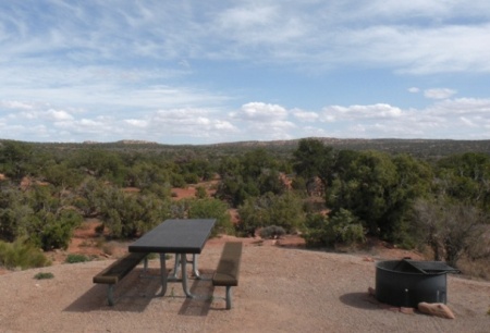 Horsethief BLM Campground near Moab, Utah