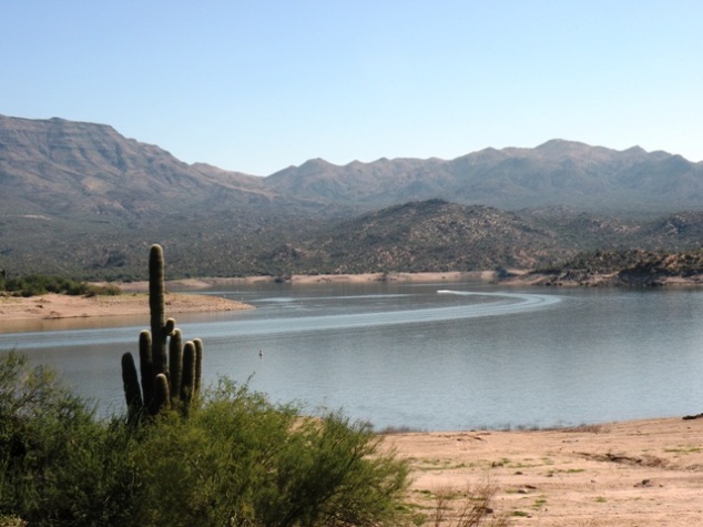 Bartlett Reservoir view