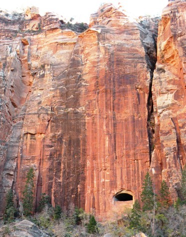 Zion Tunnel Window