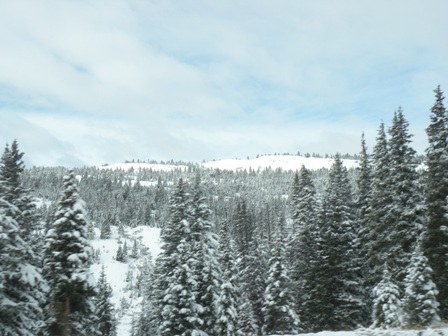 Mountains around Vail