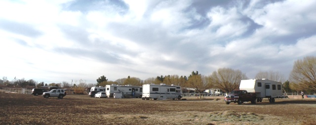 Mesquite New Mexico Dry Camp at an Agility Trial