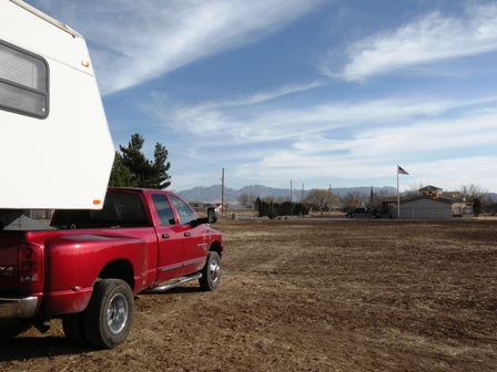 Mountain View from our Mesquite Dry Camp