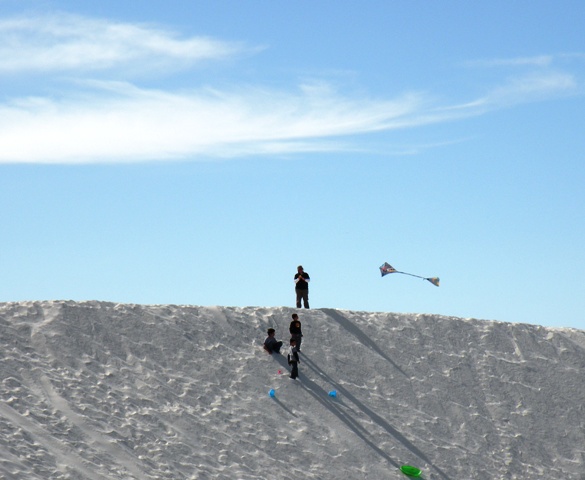 Kite Flyers at White Sands