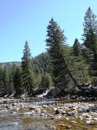 Motorcycle Tour along the Poudre River