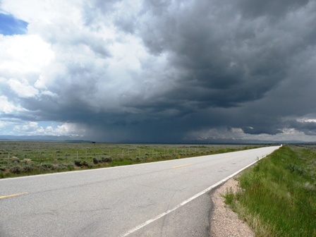 Storm in North Park Colorado