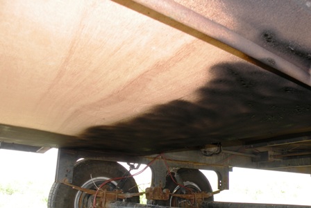 undercoating an RV Belly Pan