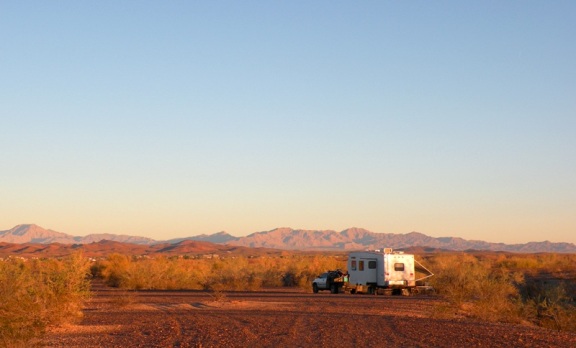 Bouse Arizona RV Boondocking Camp