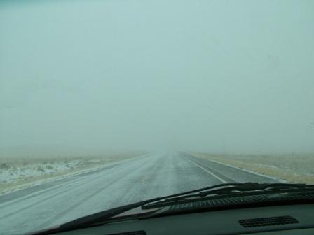 just starting to storm in Catron County