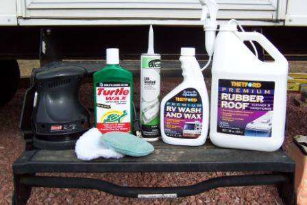 RV Cleaning and waxing products