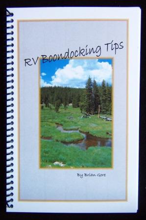 RV Boondocking Tips Book
