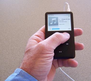 iPOD handheld 