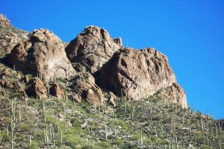 A Tucson Mountain Peak