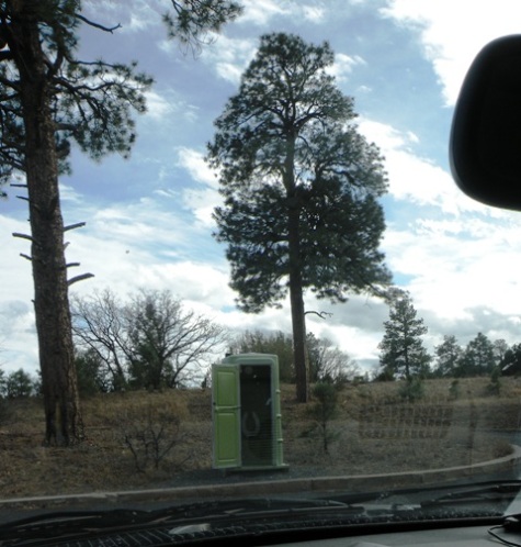 Grand Canyon outhouse