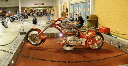Custom Motorcycle at Thunder In the Rockies
