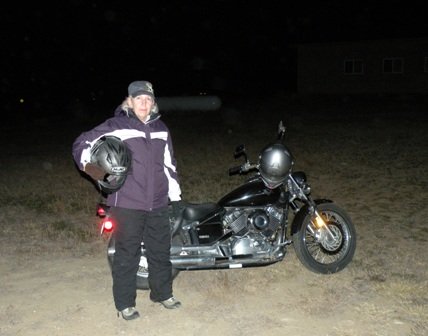 Ready for a Night Ride on our Yamaha V Star