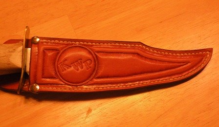 hand stitched knife sheath