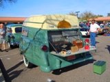 Kitchen Compartment of Vintage Camper