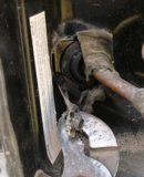 Removing the sealing grommet on an RV Gas Line