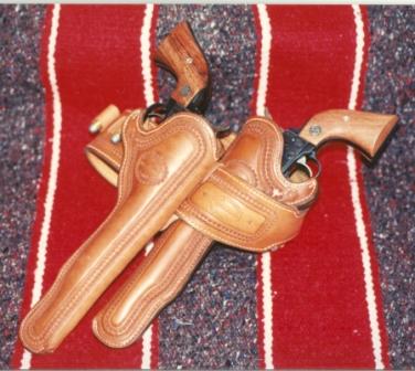 Slim Jim Pistol Belt and Holsters